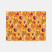 Couverture Polaire Rue Sésame | Elmo Ha ! Ha ! Ha ! Motif (Devant (Horizontal))