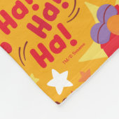 Couverture Polaire Rue Sésame | Elmo Ha ! Ha ! Ha ! Motif (Coin)