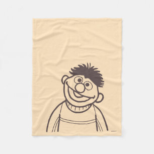 Couverture Polaire Rue Sésame Ernie