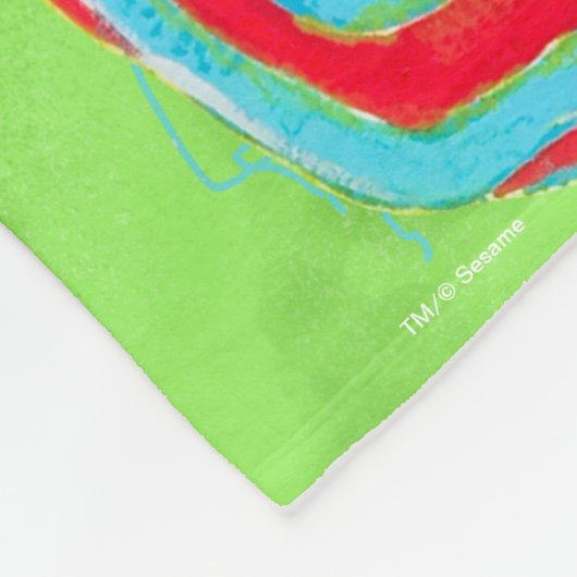 Couverture Polaire Rue Sésame | Ernie avec Duckie en caoutchouc (Coin)