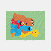 Couverture Polaire Rue Sésame | Groupe Hug (Devant (Horizontal))