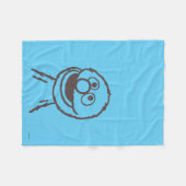 Couverture Polaire Rue Sésame | Grover (Devant (Horizontal))