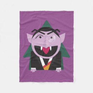 Couverture Polaire Rue Sésame Illustration Count von Count