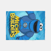 Couverture Polaire Rue Sésame | Méca Builders Cookie In Action (Devant (Horizontal))