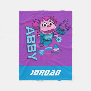 Couverture Polaire Rue Sésame Mécaniciens Abby Ajouter un nom