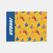 Couverture Polaire Rue Sésame | Mécaniciens | Ajouter un nom (Devant (Horizontal))