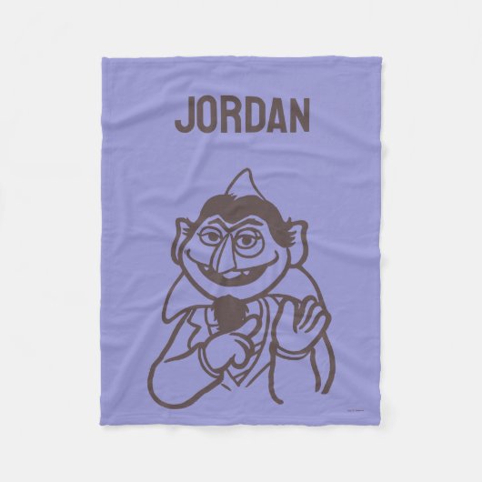 Couverture Polaire Rue Sésame | Nombre de von | Ajouter Votre Nom (Devant)