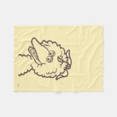 Couverture Polaire Rue Sésame | Oiseaux (Devant (Horizontal))