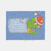 Couverture Polaire Rue Sésame | Oscar de Noël Vintage (Devant (Horizontal))