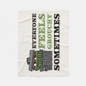 Couverture Polaire Rue Sésame | Oscar le Grouch se sent Grouch (Devant)