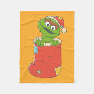 Couverture Polaire Rue Sésame Oscar Vintage en stock