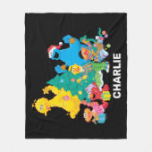 Couverture Polaire Rue Sésame | Pals de Noël (Devant)