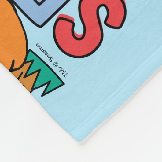 Couverture Polaire Rue Sésame | Rainbow Wave (Coin)