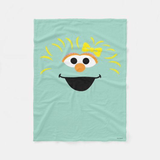 Couverture Polaire Rue Sésame | Rosita Face Art (Devant)