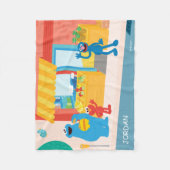 Couverture Polaire Rue Sésame | Scène de rue (Devant)