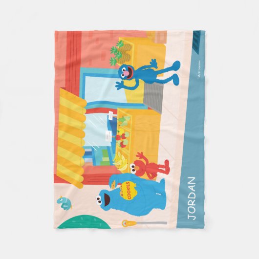 Couverture Polaire Rue Sésame | Scène de rue (Devant)