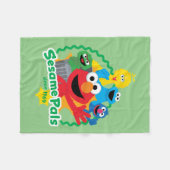 Couverture Polaire Rue Sésame | Sesame Pals depuis 1969 (Devant (Horizontal))