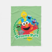 Couverture Polaire Rue Sésame | Sesame Pals depuis 1969 (Devant)
