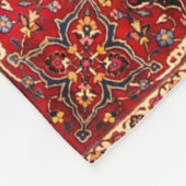 Couverture Polaire Rug perse rouge de Mashhad (Coin)