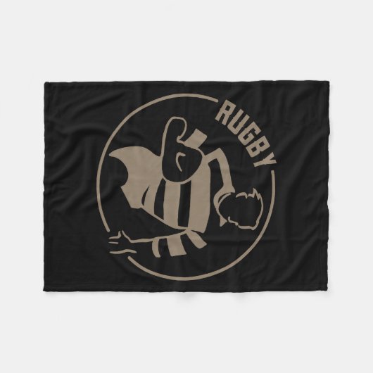 Couverture Polaire Rugby classique (Devant (Horizontal))