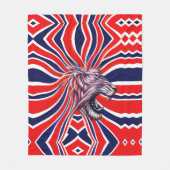 Couverture Polaire Rugissement Majestueux (Devant)