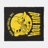 Couverture Polaire Ruh Roh Scooby-Doo L'Icône Des Enfants En Médaille (Devant (Horizontal))