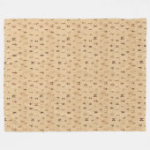 Couverture Polaire Runes Fleece Blanket (Devant (Horizontal))
