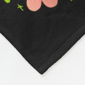 Couverture Polaire Running Late Is My Cardio Floral Funny Quote Gift  (Coin)