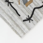 Couverture Polaire Russe Cowboy Blonde Haired Boy Cowpoke (Coin)