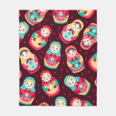 Couverture polaire russe de poupée (Devant)