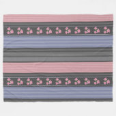 Couverture Polaire Russe, rayé, patchwork (Devant (Horizontal))