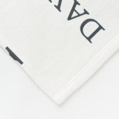 Couverture Polaire Rustic Country Floral Baby Milestone Blanket (Coin)