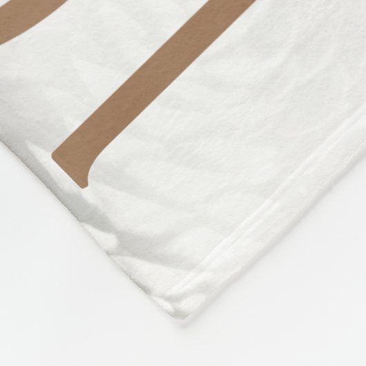 Couverture Polaire Rustic Holiday Love and Joy Pine Cone (Coin)