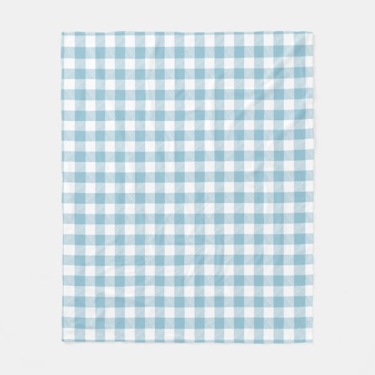 Couverture Polaire Rustic River Blue Buffalo Check (Devant)