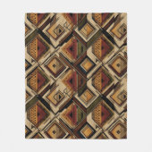 Couverture Polaire Rustic Southwestern Stripe Pattern (1) (Devant)
