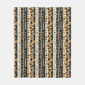 Couverture Polaire Rustic Southwestern Stripe Pattern (3) (Devant)