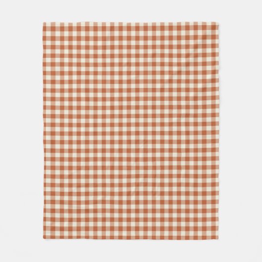 Couverture Polaire Rustique chaud Automne Brown Cosy Motif de tableau (Devant)