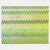 Couverture Polaire Rustique Chevron Zigzag Motif (Devant (Horizontal))