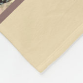 Couverture Polaire Rustique Dragonfly Art Design Motif (Coin)