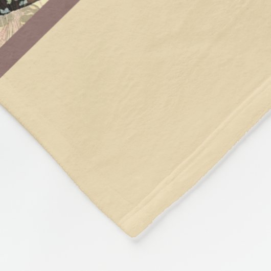 Couverture Polaire Rustique Dragonfly Art Design Motif (Coin)