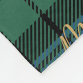 Couverture Polaire Rustique Plaid Campbell Merry et Bright Tartan (Coin)