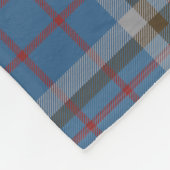 Couverture Polaire Rustique Plaid Tartan Thompson Personnalisé (Coin)