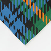 Couverture Polaire Rustique Tartan Clan Murray Plaid (Coin)