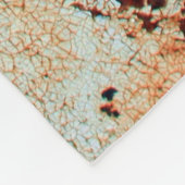 Couverture Polaire Rusty metal surfaceabstract, aging, home decor, bu (Coin)