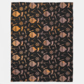Couverture Polaire Rusty Steampunk Balloon Thème (Devant)