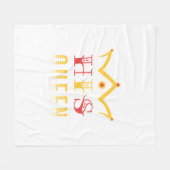 Couverture Polaire Sa Reine (Devant (Horizontal))