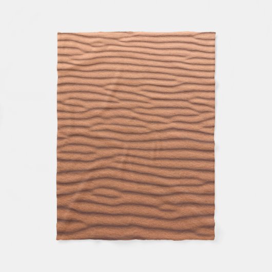 Couverture Polaire sable Brown (Devant)