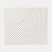 Couverture Polaire Sable côtier Dollar Sea Shell Motif (Devant (Horizontal))