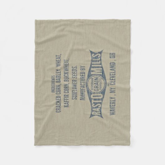 Couverture Polaire Sac à alimentation/COUVERTURE sac à grain (Devant)