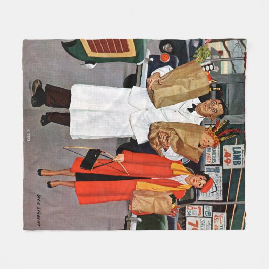 Couverture Polaire Sac complètement de problème (Devant (Horizontal))